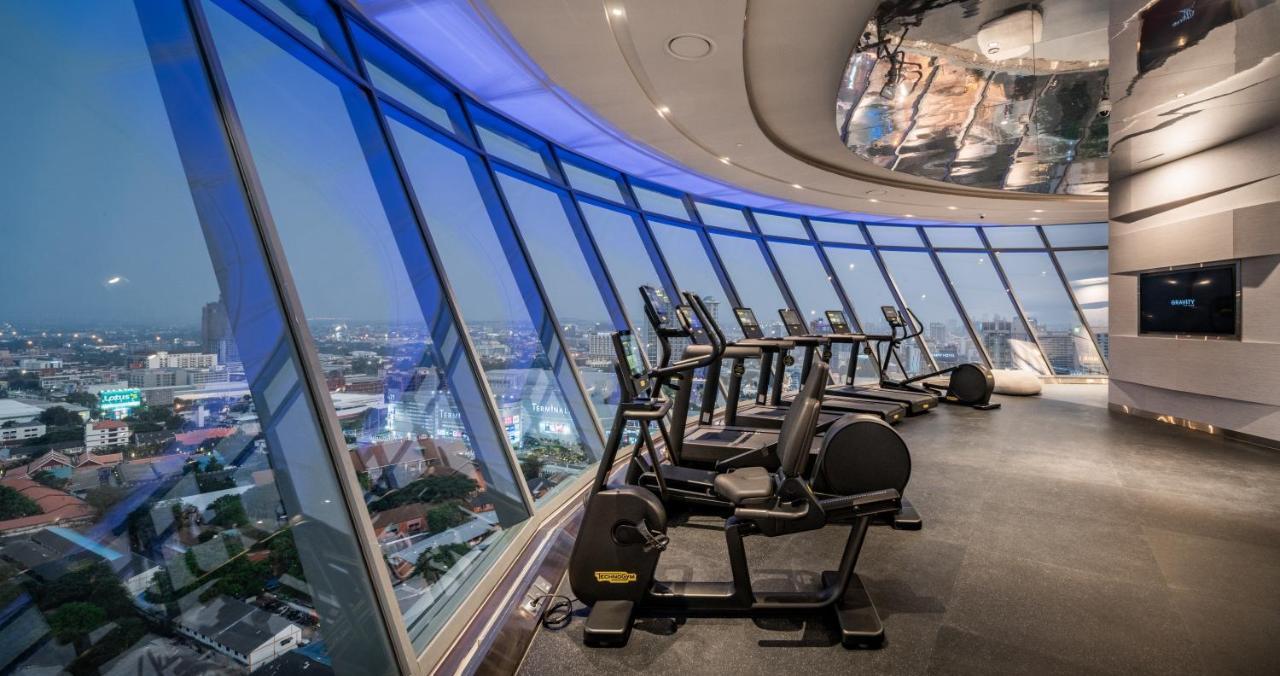 Grande Centre Point Space Pattaya Exteriér fotografie The gym at the 39th floor